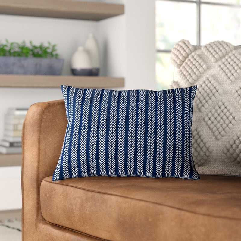 images Navy And Cognac Pillows