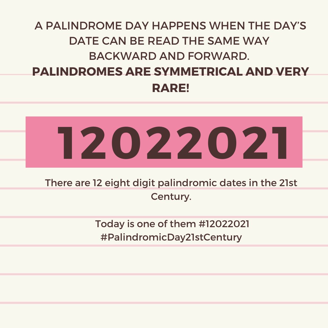 pix Palindrome Dates 2021 February