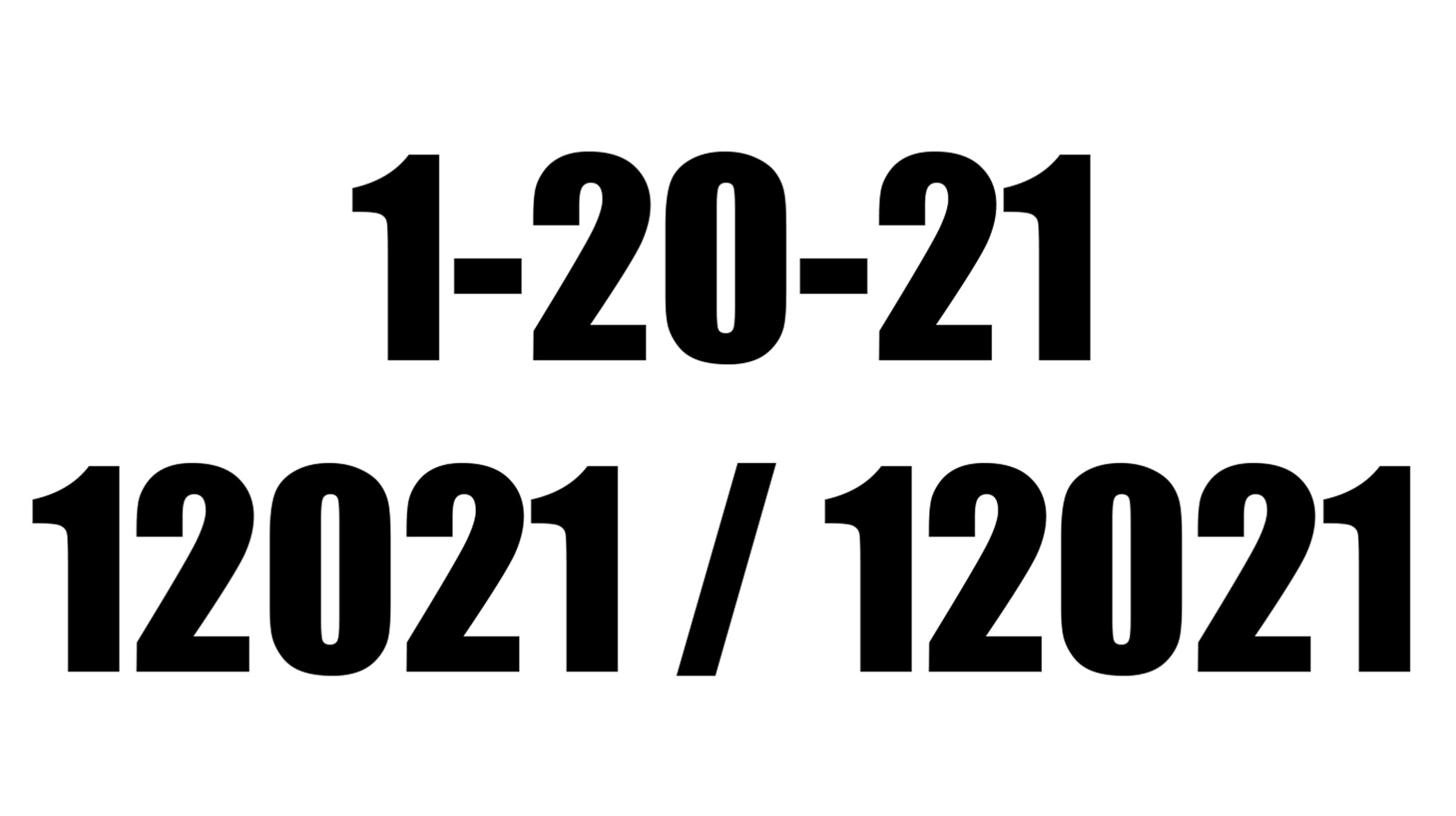 picture Palindrome Dates 2021