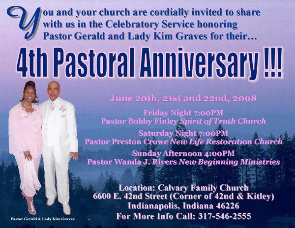 pics Pastor Anniversary Scriptures And Themes