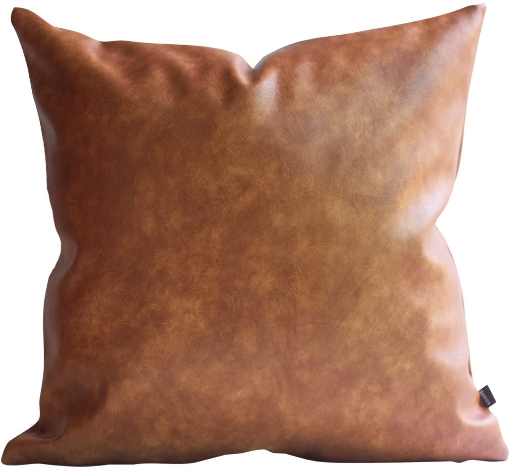 photo Pillows For Cognac Leather Sofa