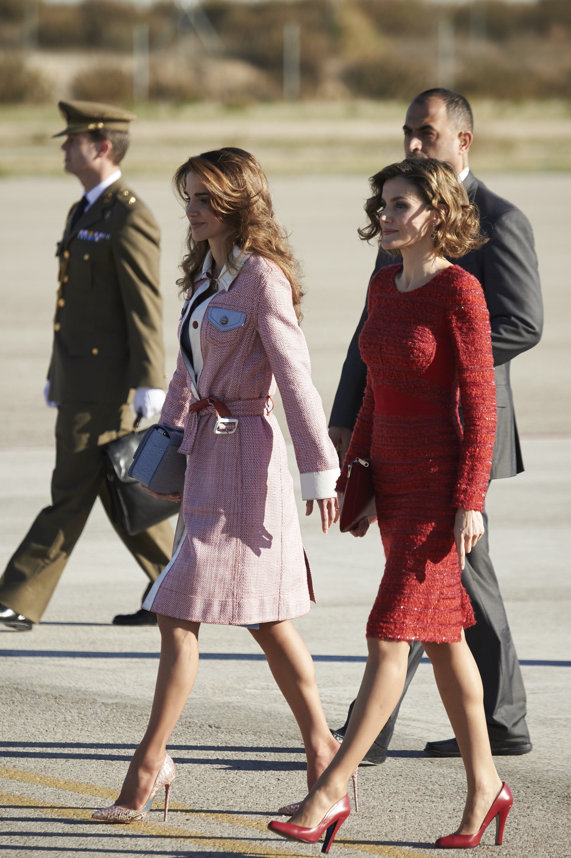 photo Queen Letizia Of Spain And Queen Rania Of Jordan