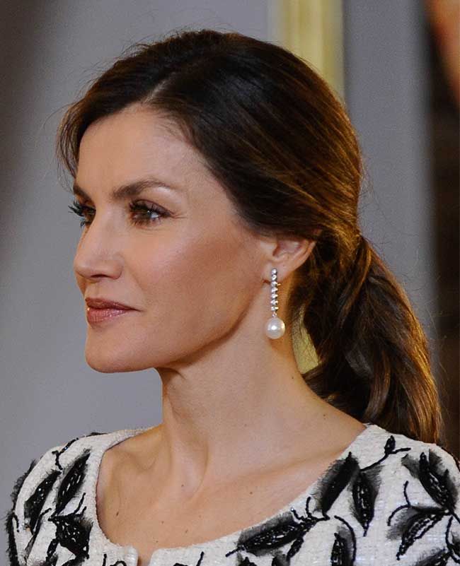 pics Queen Letizia Of Spain Jewelry