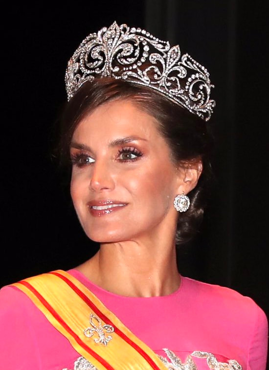 pics Queen Letizia Of Spain Jewelry