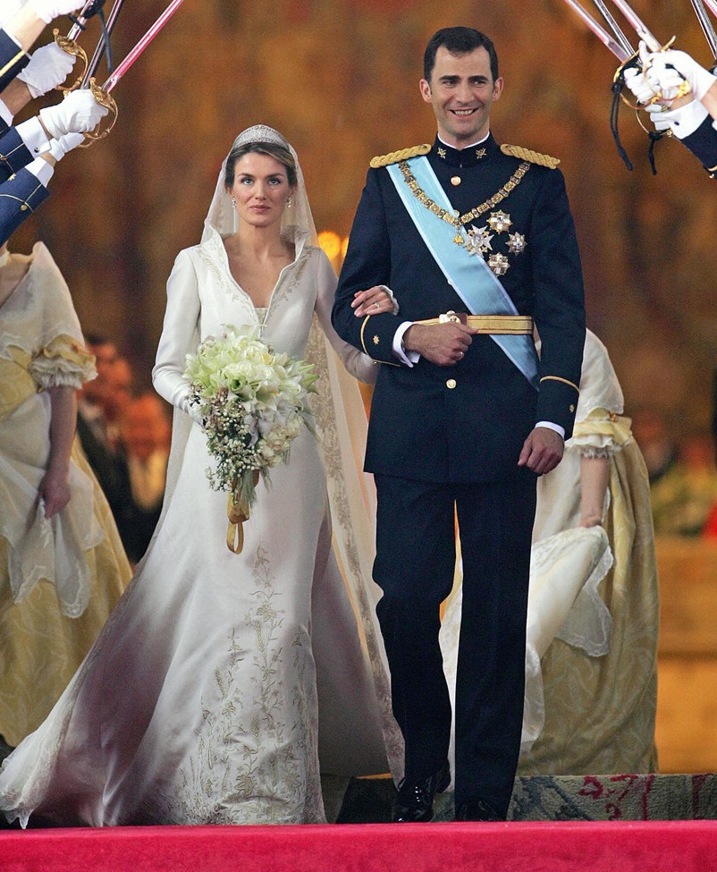 pix Queen Letizia Of Spain Wedding