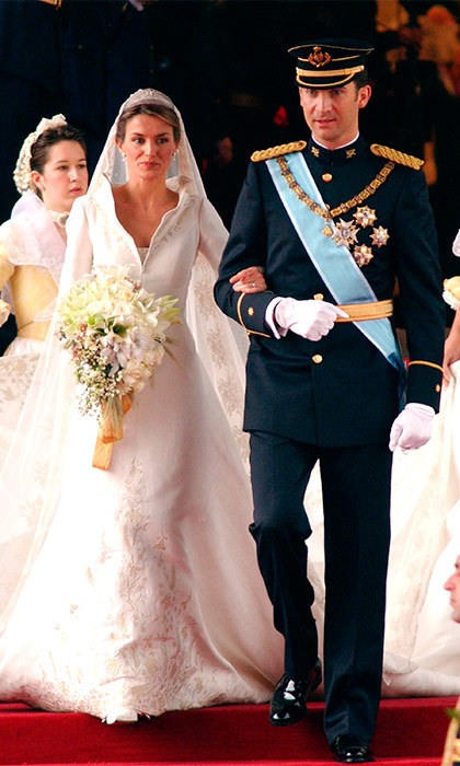 photo Queen Letizia Of Spain Wedding