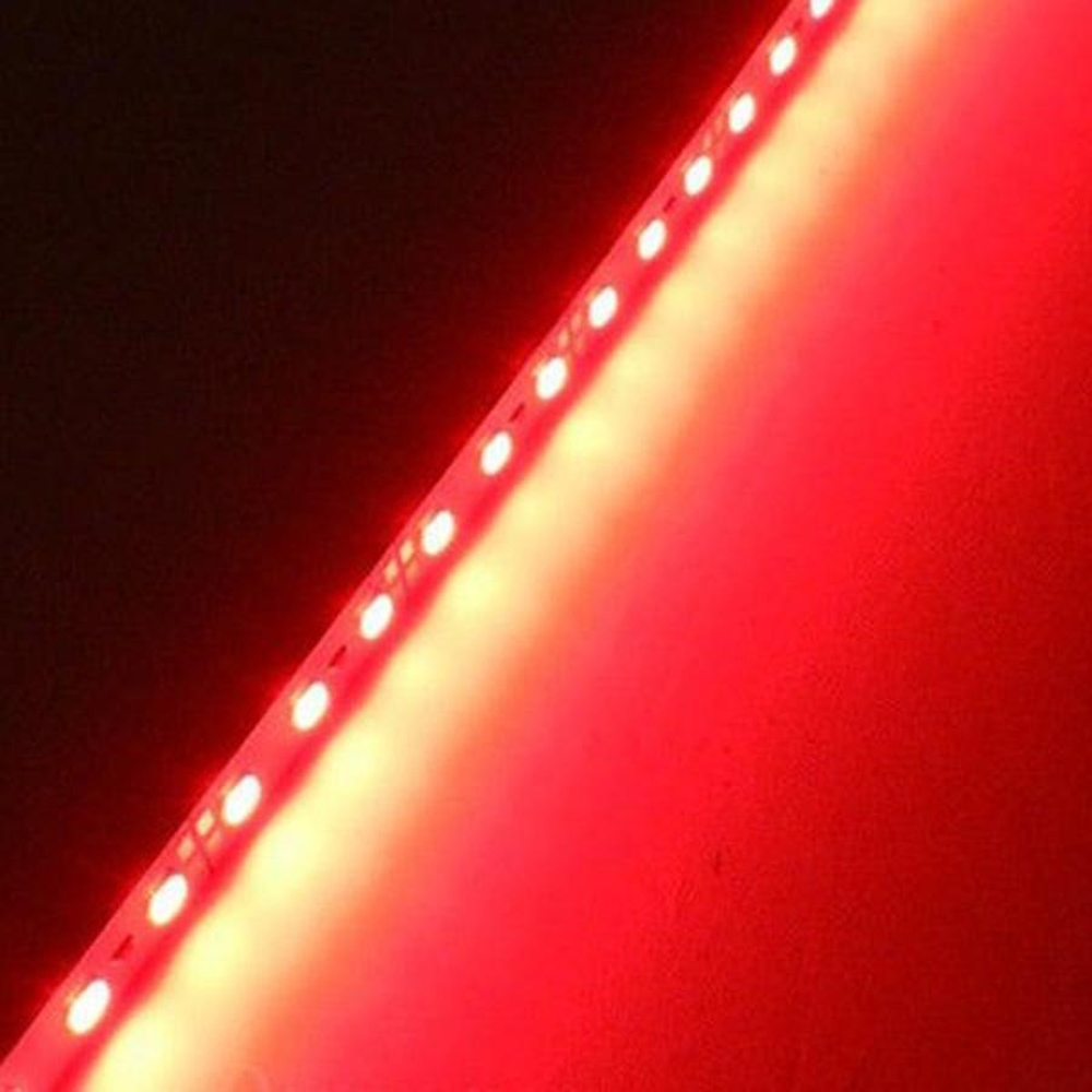 pix Red Led Lights On Wall