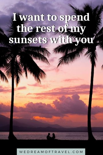 picture Romantic Sunset Quotes Instagram