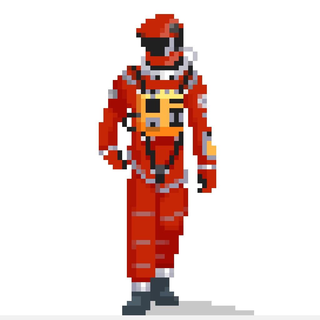 pics Sci Fi Pixel Art Character