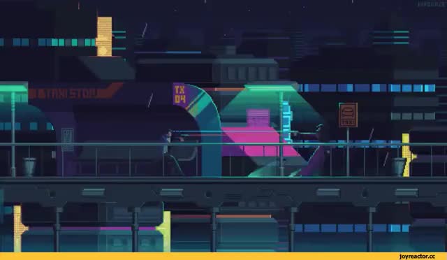 wallpapers Sci Fi Pixel Art Gif