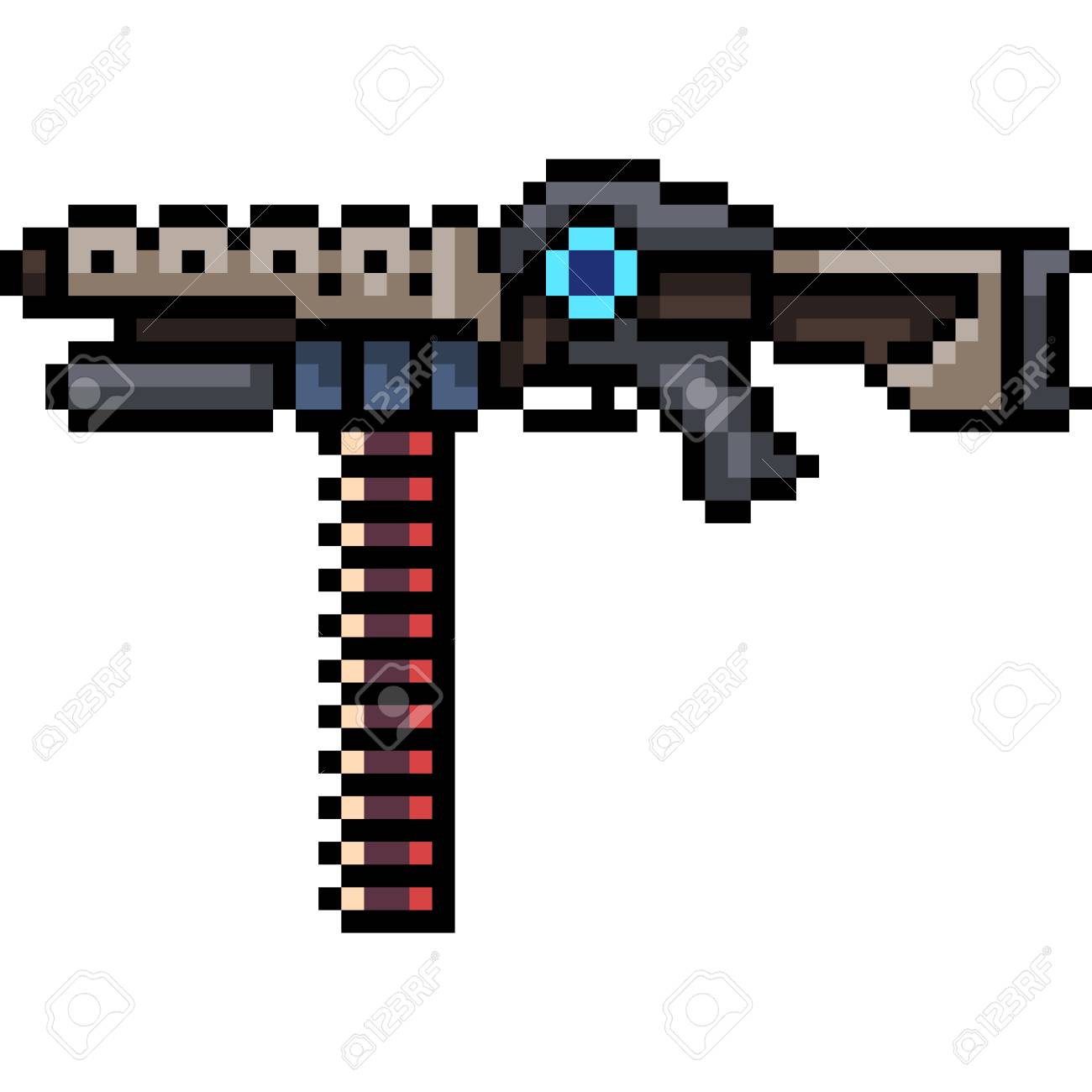 Featured image of post Sci Fi Pixel Art Gun