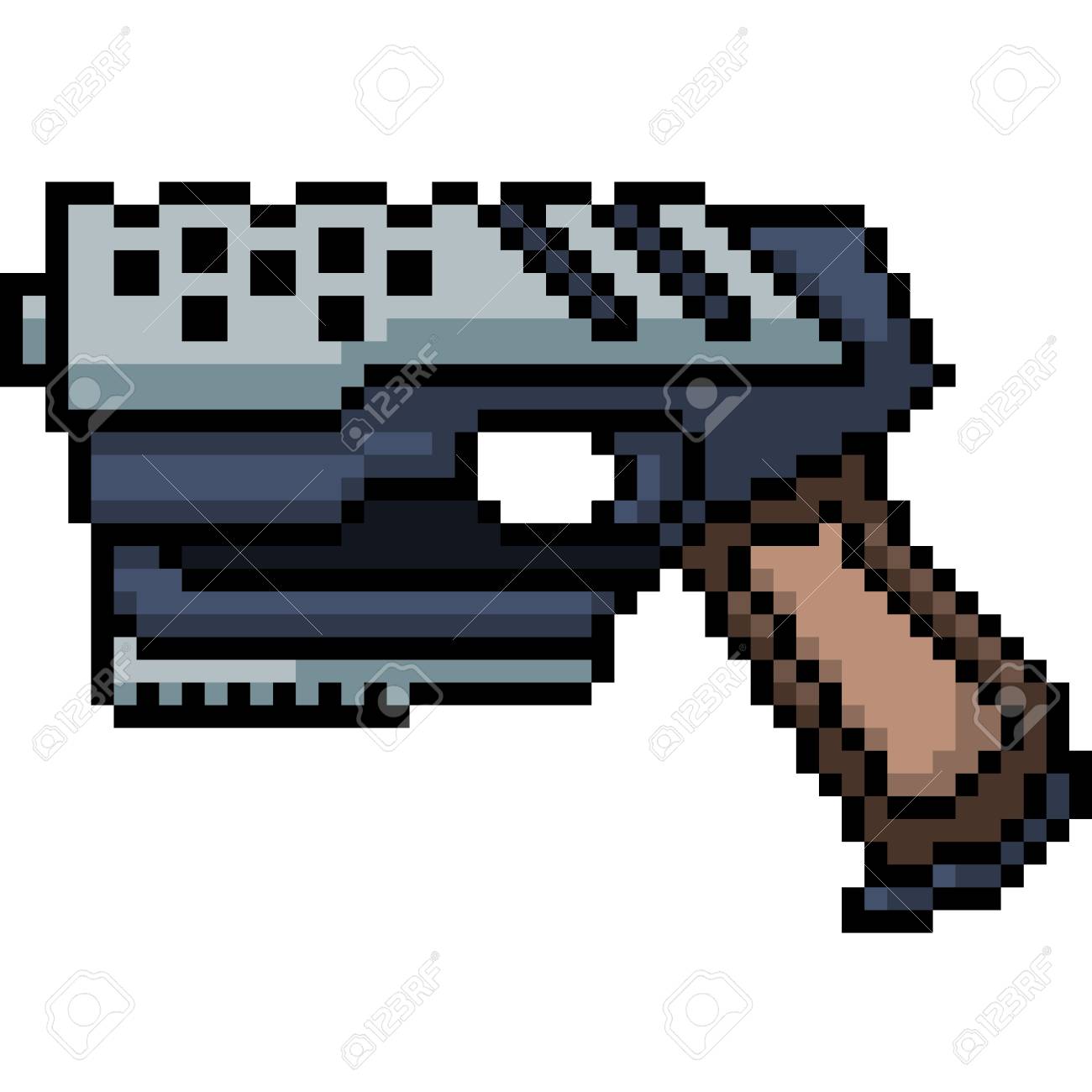 images Sci Fi Pixel Art Gun