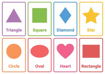 images Shapes Flashcards Clipart