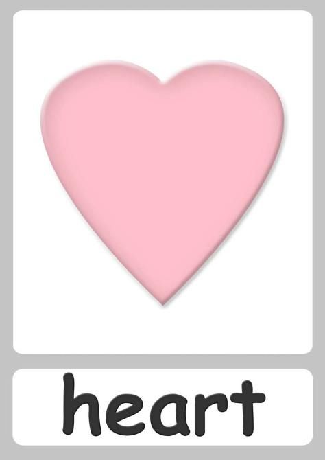 Featured image of post Shapes Flashcards Heart