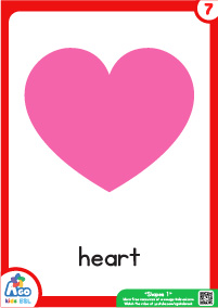 images Shapes Flashcards Heart