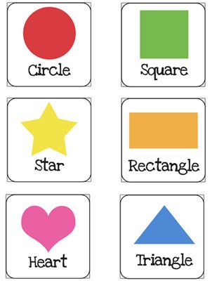 images Shapes Flashcards Pdf