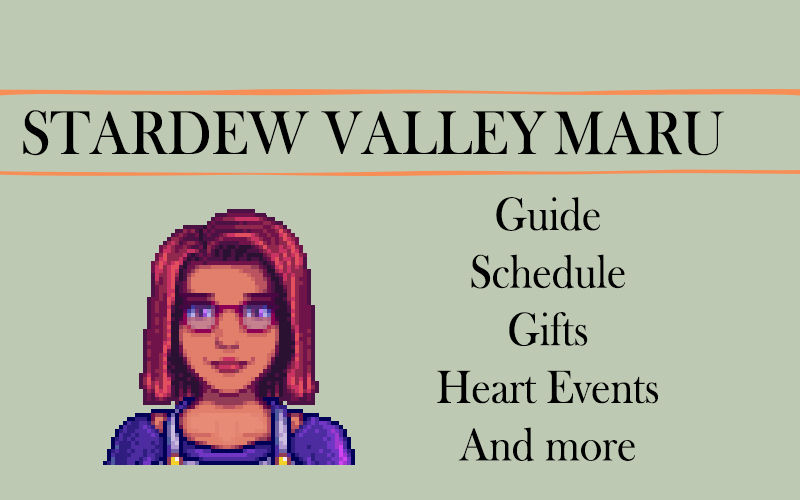 Featured image of post Stardew Valley Maru Gifts