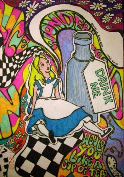 Featured image of post Trippy Alice In Wonderland Sketches