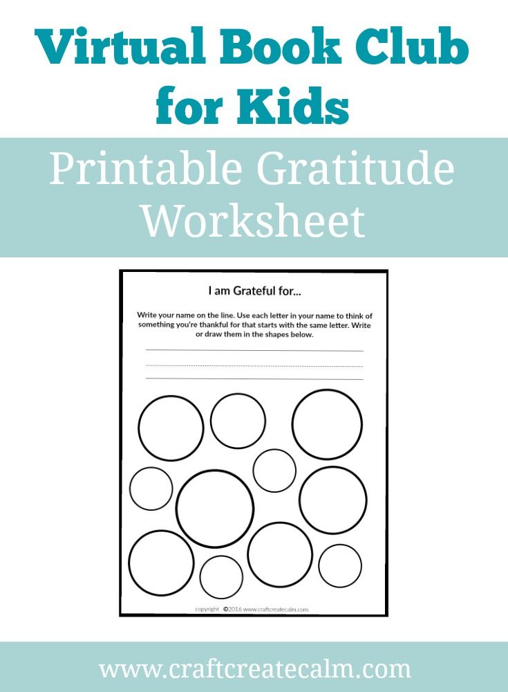 pic Worksheet Gratitude Activities For Kids