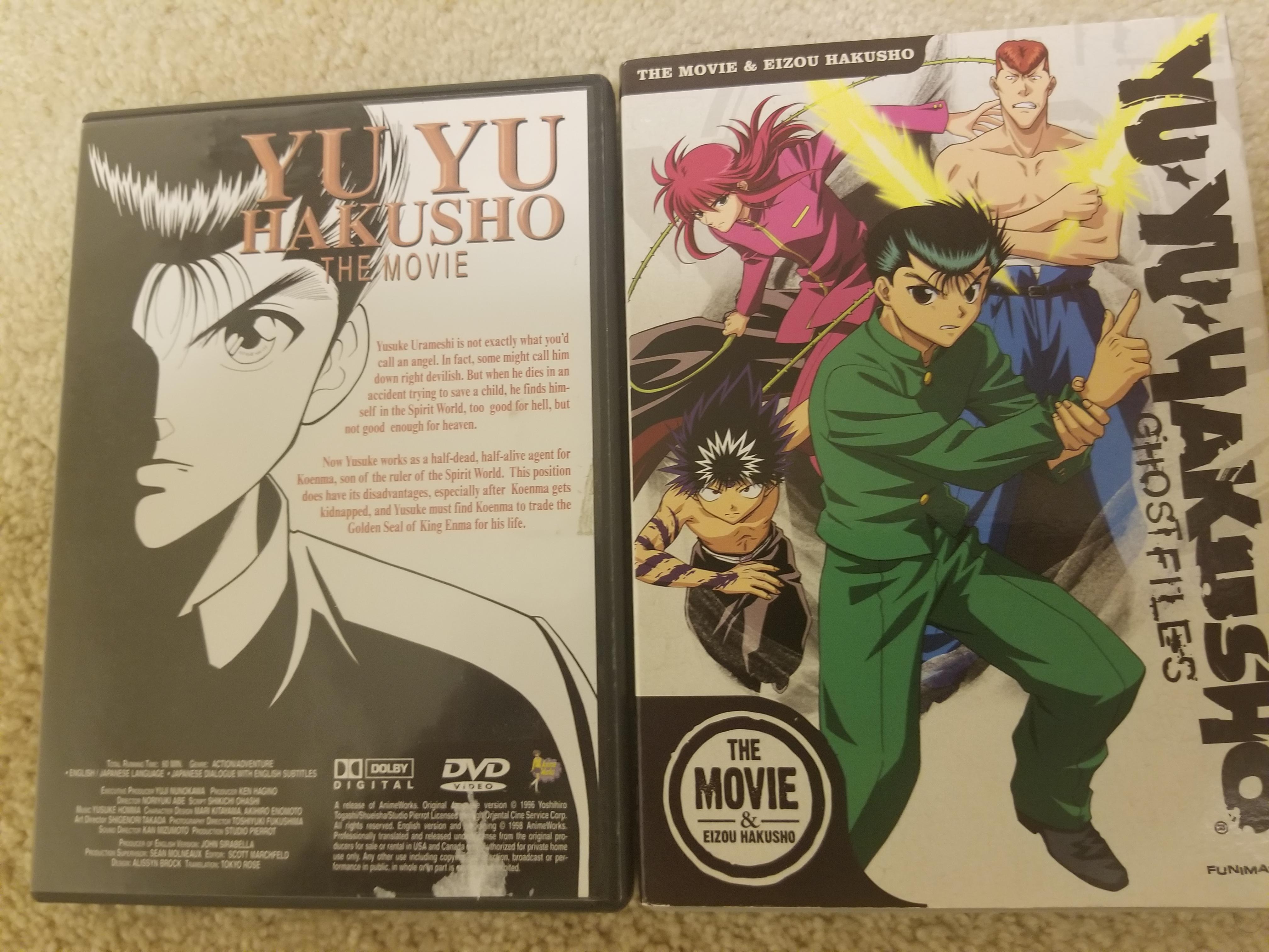 pix Yu Yu Hakusho The Golden Seal Funimation Dub